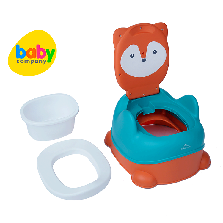 Mom & Baby Potty Chair Fox - Blue and Orange