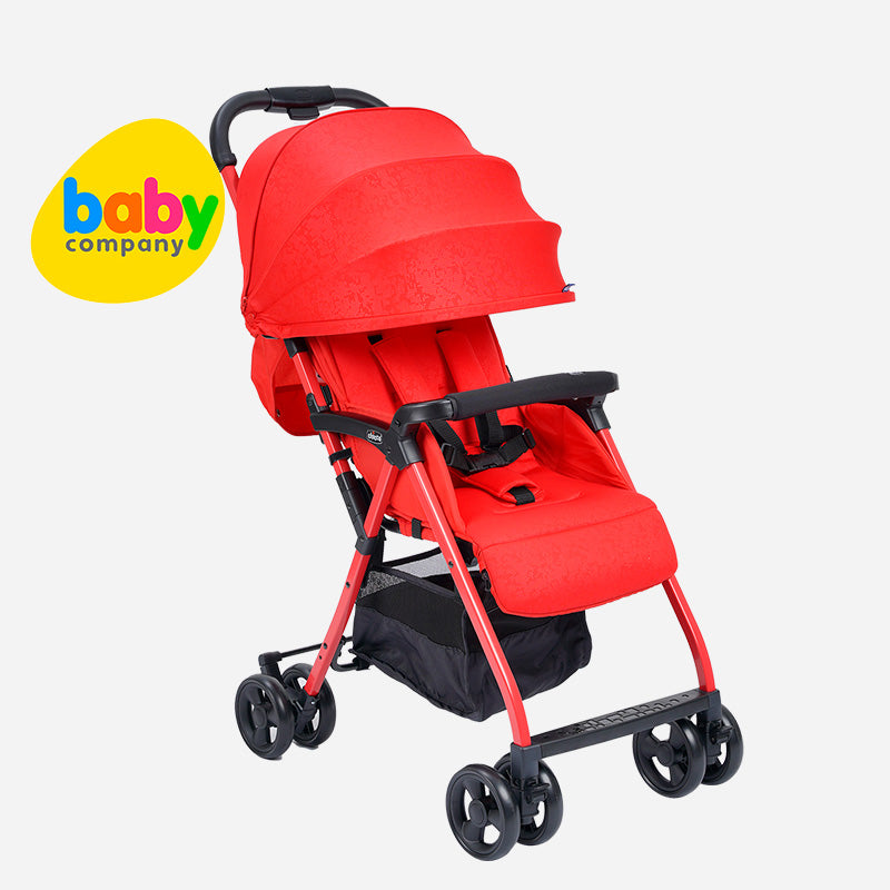 Chicco All New Ohlala 3 Lightweight Baby Stroller - Red