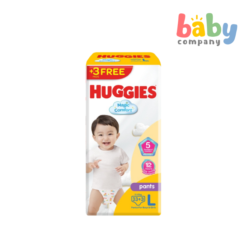 Huggies Magic Comfort Pants 36s, Large - Main Image