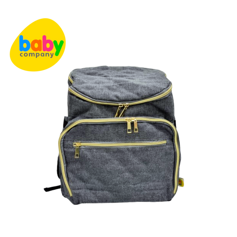 Baby Company Diaper and Travel Backpack - Gray