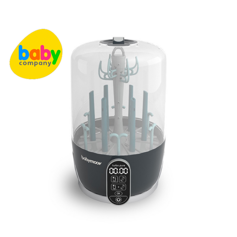 Babymoov Turbo Pure Sterilizer and Baby Bottle Dryer with HEPA Filter Technology