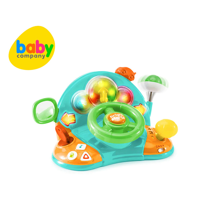Bright Starts Lights and Colors Driver Toy Steering Wheel