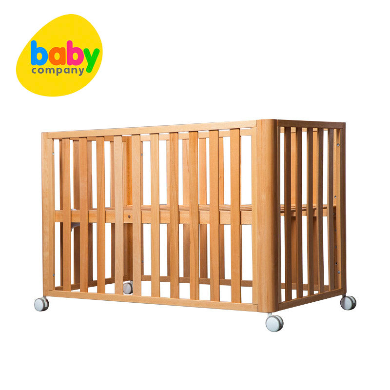 Barnmobler Hansel 5-in-1 Convertible Crib Natural Wood
