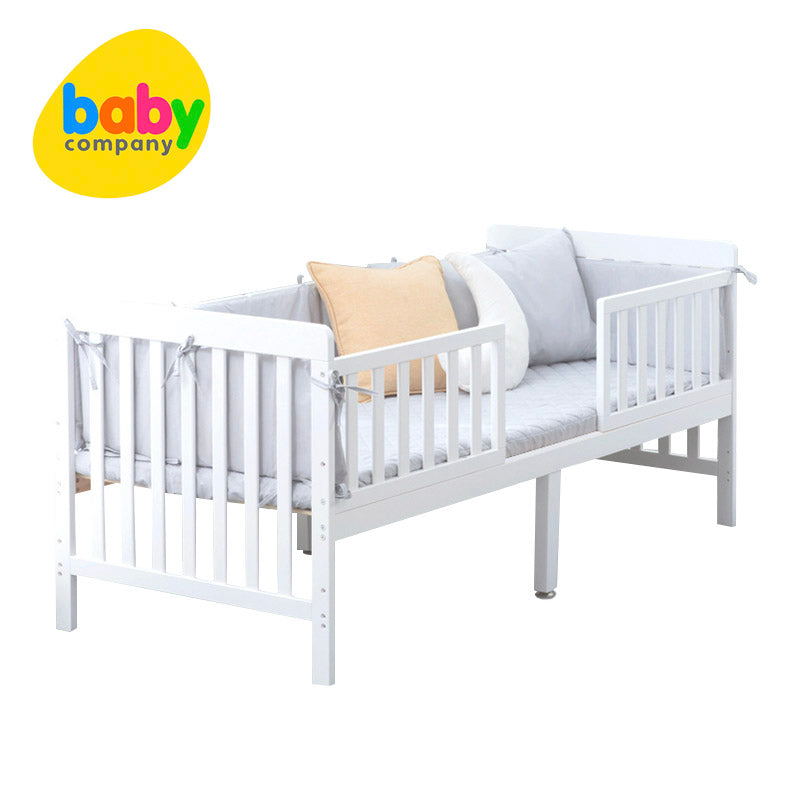 Barnmobler Brandt 6-in-1 Convertible Toddler Bed White
