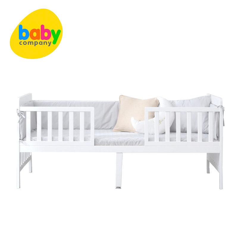 Barnmobler Brandt 6-in-1 Convertible Toddler Bed White
