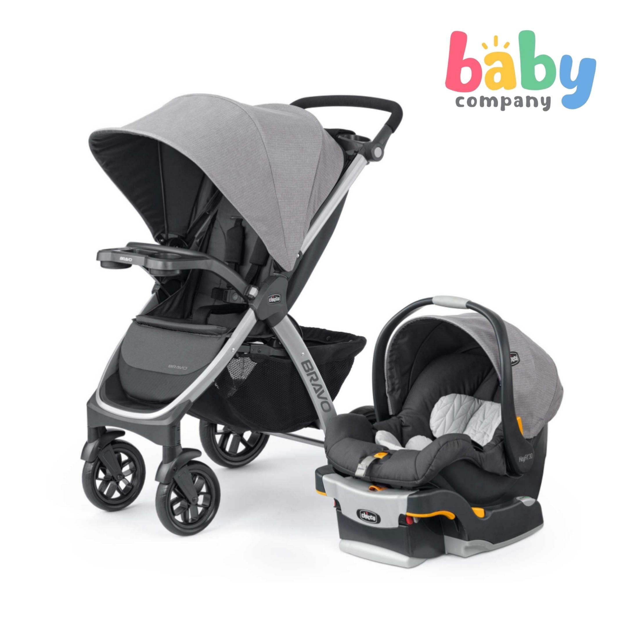 Chicco Bravo Travel System Stroller and Car Seat