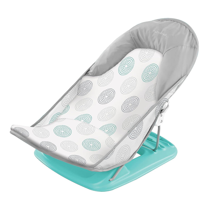 Summer Deluxe Baby Bather Dashed Dots