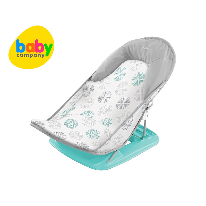 Summer Deluxe Baby Bather Dashed Dots