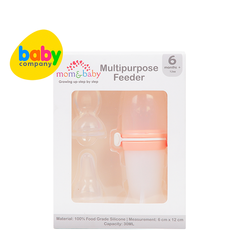 Baby Company 3-in-1 Fruit Feeder - Pink