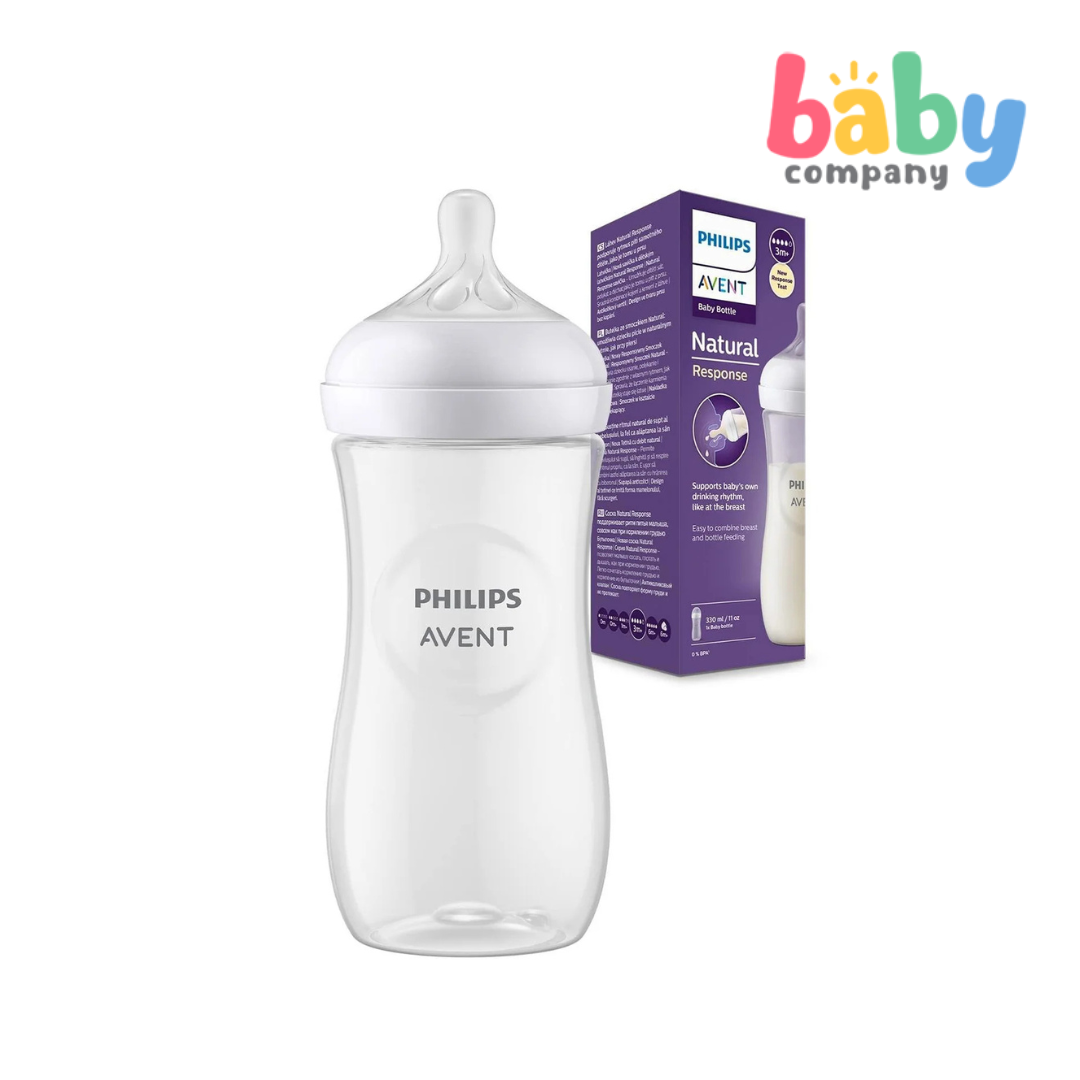 Baby Bottle Avent Natural 330ml Philips Avent Natural Response