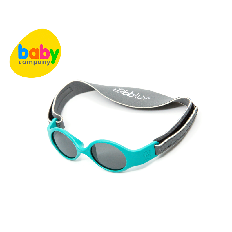 BBLUV Sölar Mini Unbreakable 2-Step Baby Sunglasses - Aqua