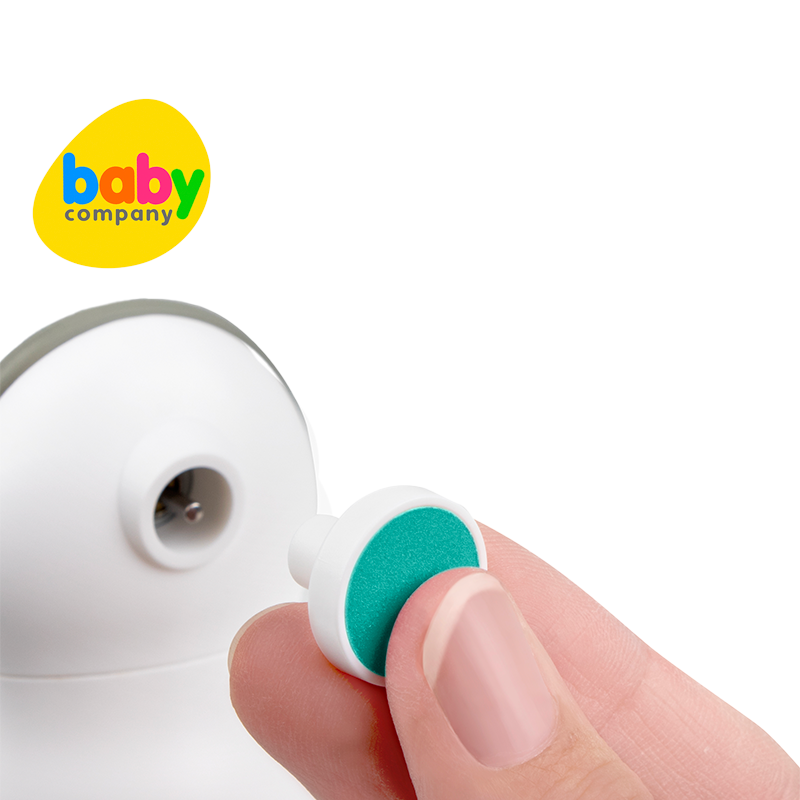 BBLUV Trimö: Extra File Discs for Electric Baby Nail Trimmer - Aqua (Step 2)