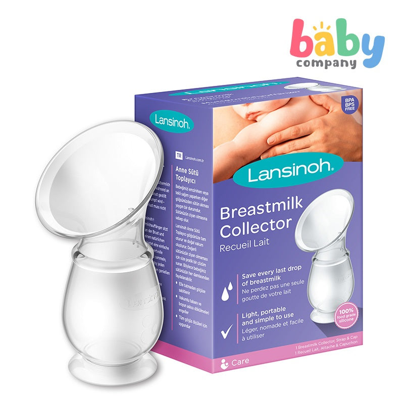 Lansinoh Breastmilk Collector with Strap and Cap