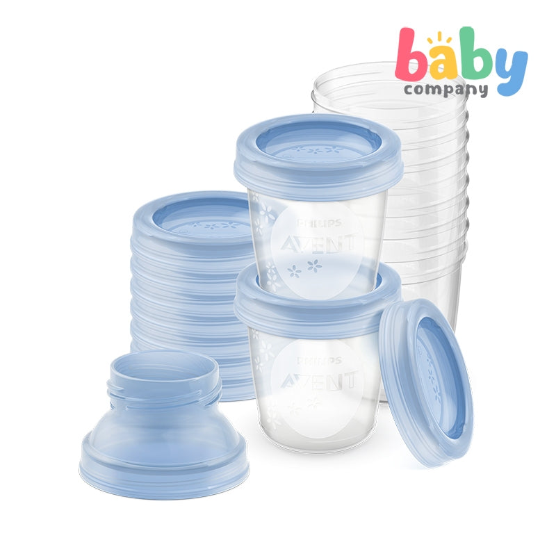 Philips Avent Breastmilk Storage Cups 180ml/6oz