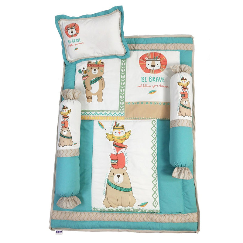 Castle For Baby 3pc Bedding Set 28x41 - Be Brave