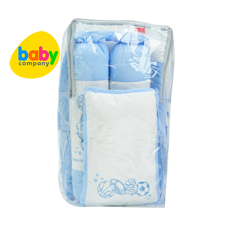 Castle For Baby 4 pc Bedding Set 28x41 Cuddles (Available in Gray, Blue, Brown, and Pink)