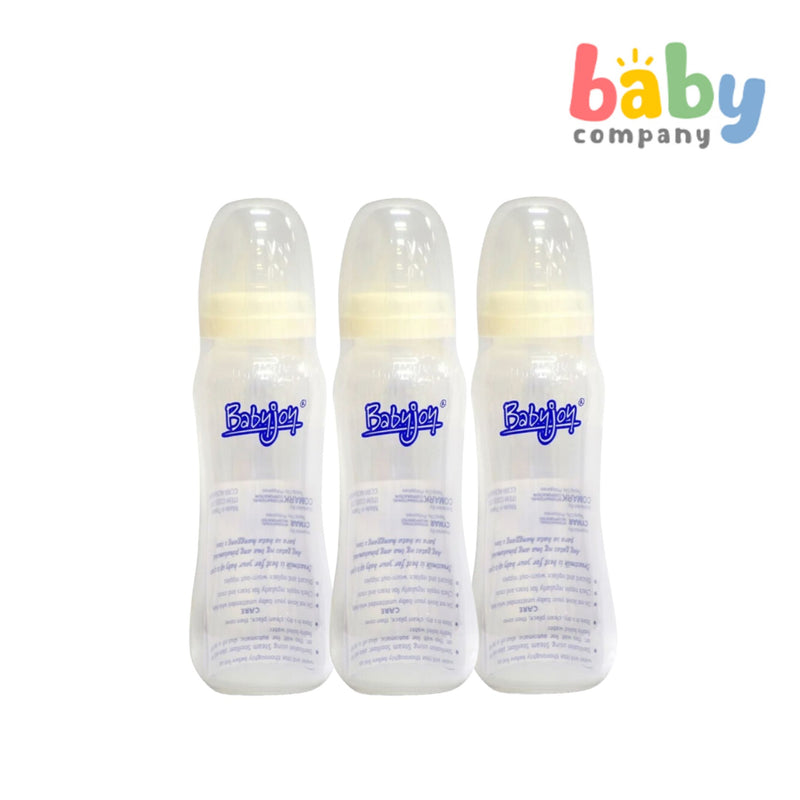 Nurture Babyjoy Classic Clear Bottle 3-pack 8oz