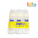 Nurture 3-Pack Babyjoy Classic Clear Bottle 8oz