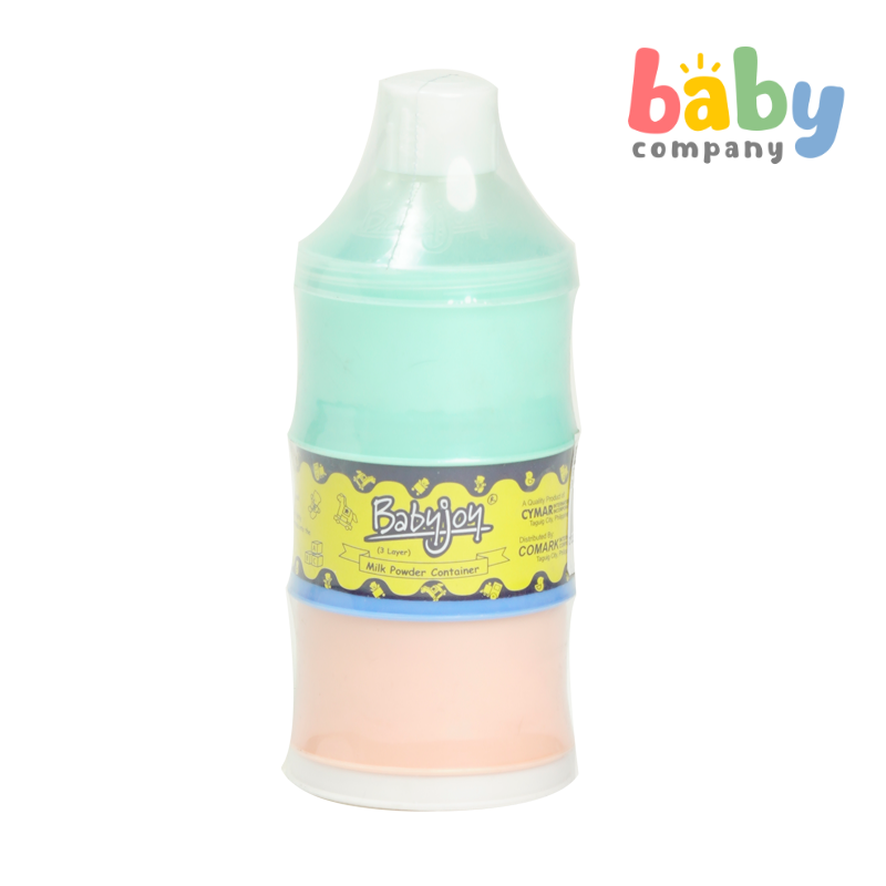 Babyjoy 3 Layer Milk Powder Tri-Color Container