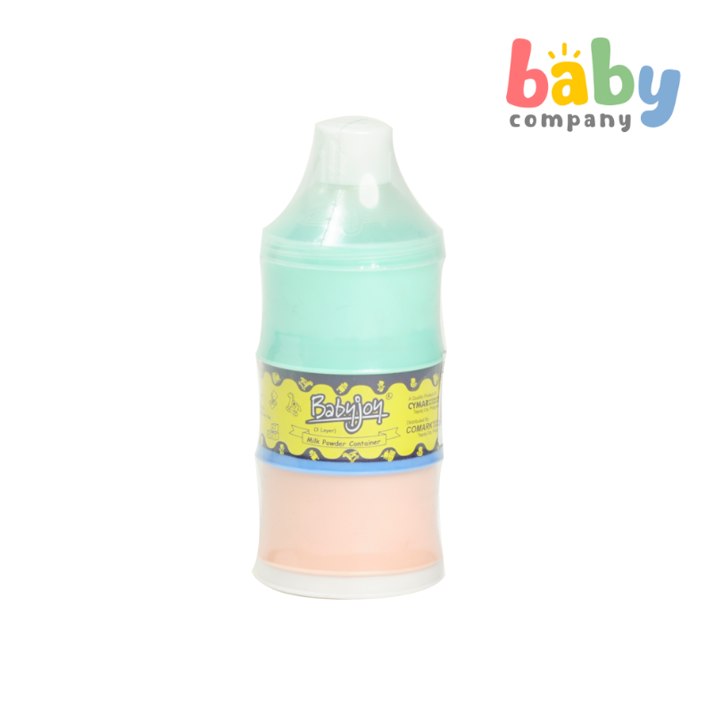 Babyjoy 3 Layer Milk Powder Tri-Color Container