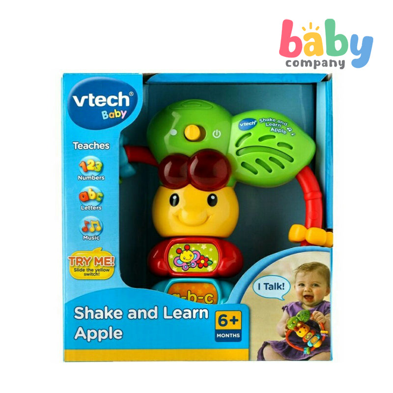 Apple Core Rattle Toy VTech Apple Rattle Baby Toys – Baby Company