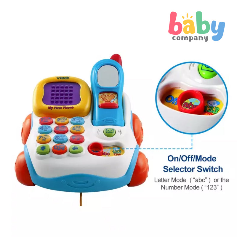 VTech Tiny Talk Light Up Phone Baby Toys