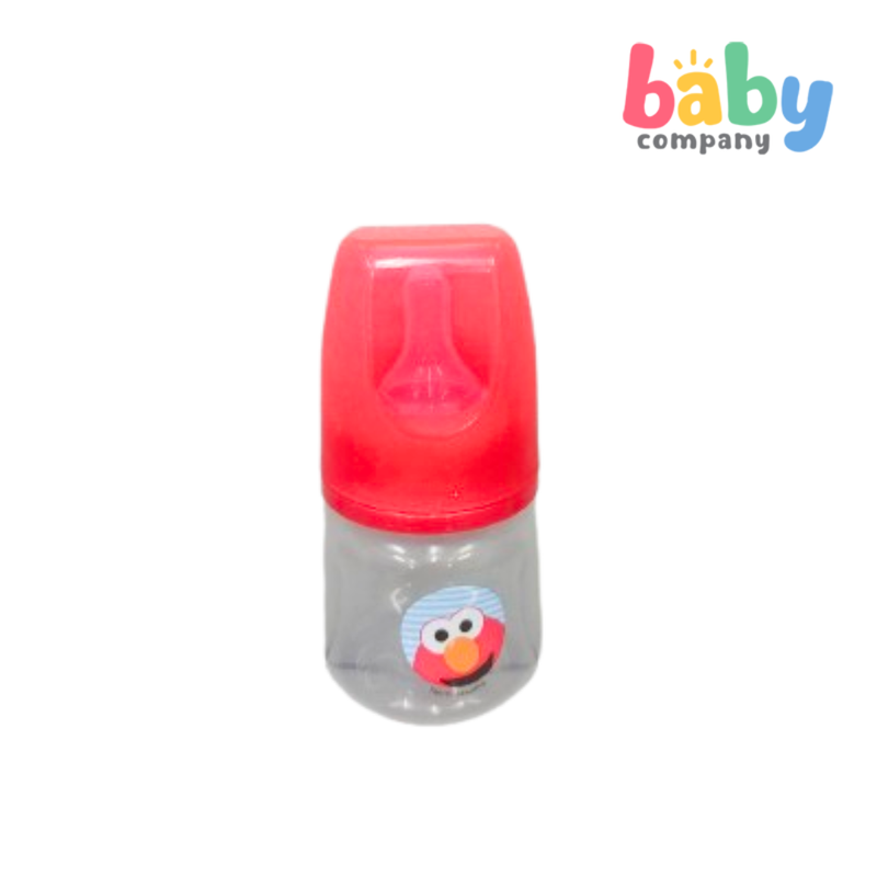 Sesame Beginnings 2oz Easy Flow Bottle With Silicone Straw