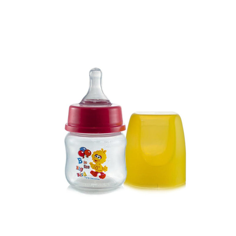 Sesame Beginnings 2oz Easy Flow Bottle With Silicone Straw