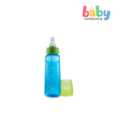 Sesame Beginnings 8oz Embossed Bottle With Silicone Straw