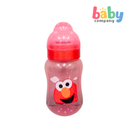 Sesame Beginnings 8oz Wide Neck Embossed Feeding Bottle