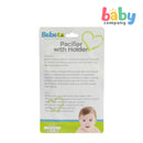 Bebeta Pacifier-Silicone With  Holder & Cover
