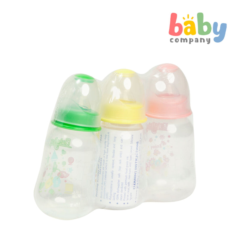 Nurture Babyjoy Feeding Bottles, 3-Pack 4oz