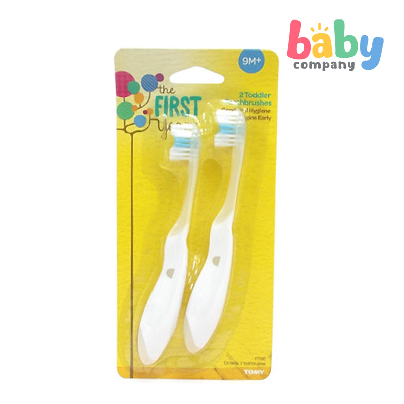 The First Years Two Toddler Toothbrushes