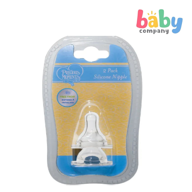 Precious Moments 2-Pack Preemie Silicone Nipple