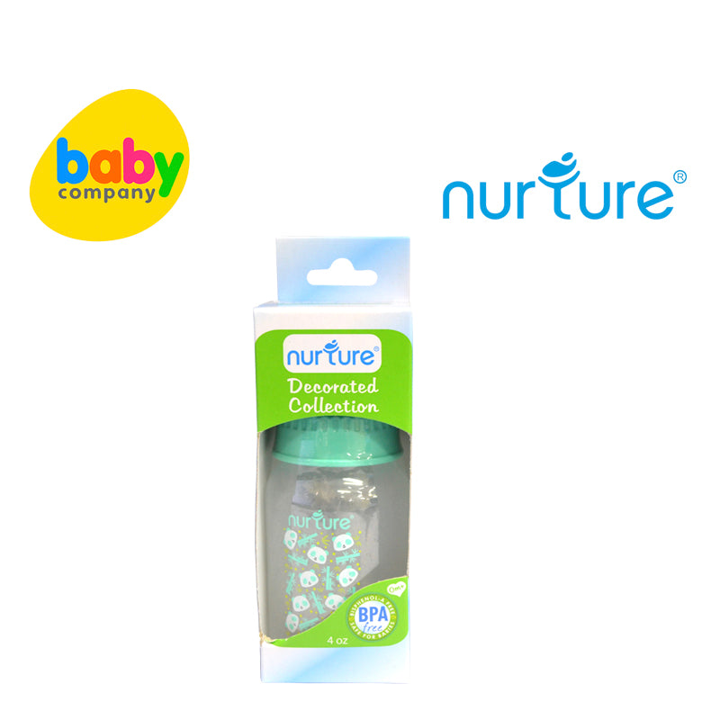 Nurture 4oz Decorated Feeding Bottle