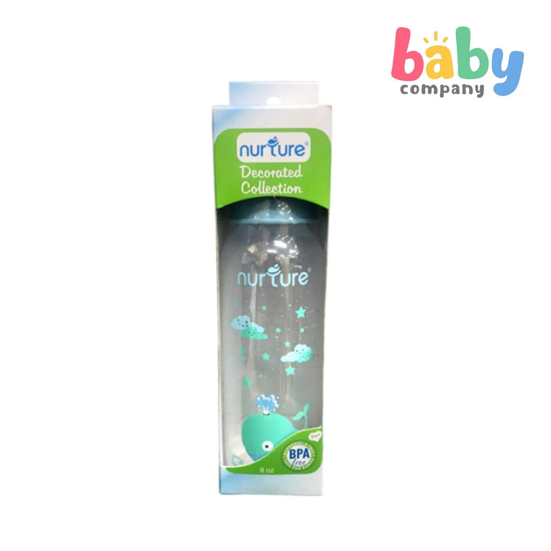 Nurture Decorated Feeding Bottle, 8oz