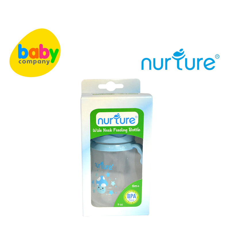 Nurture Wide-Neck Feeding Bottle 9oz