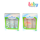 Nurture Deco Bottle Pack of 3 8oz - New Packaging