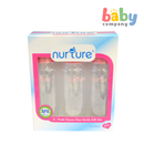 Nurture Classic Clear Feeding Bottles 8 oz - Pack of 3