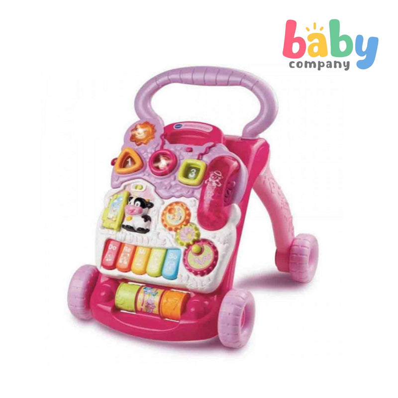 VTech First Steps Baby Walker Pink