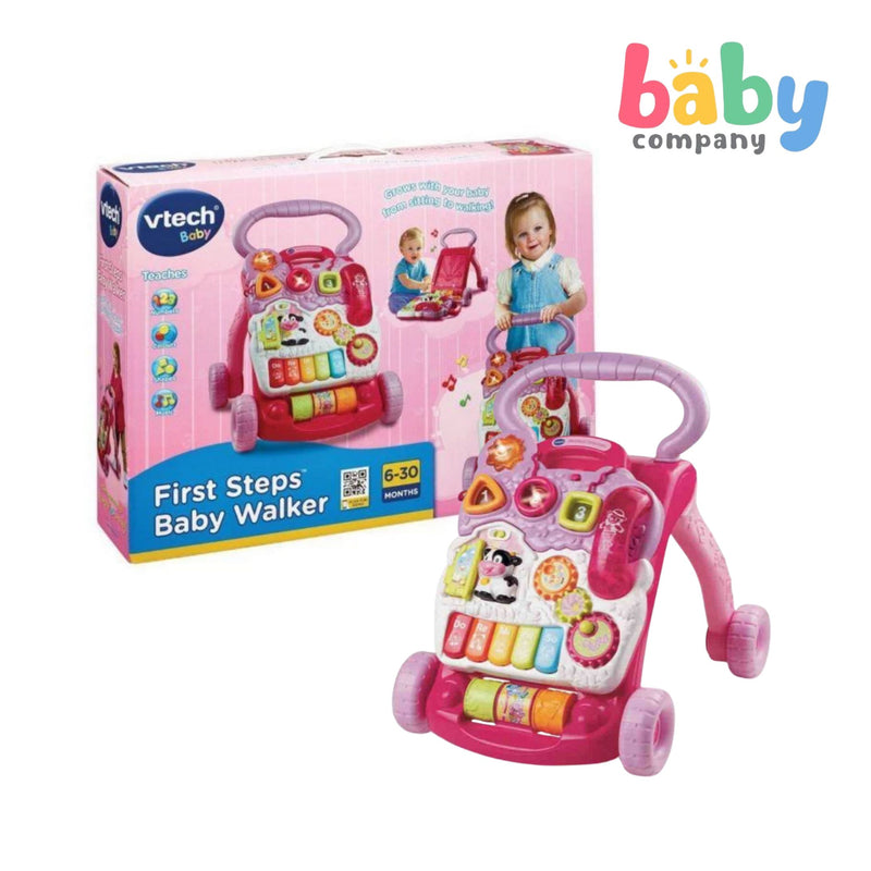 VTech First Steps Baby Walker Pink