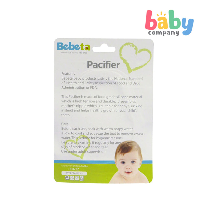 Bebeta Pacifier Silicone With Cover