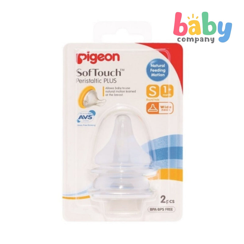 Pigeon SofTouch Baby Wideneck Plus Nipple