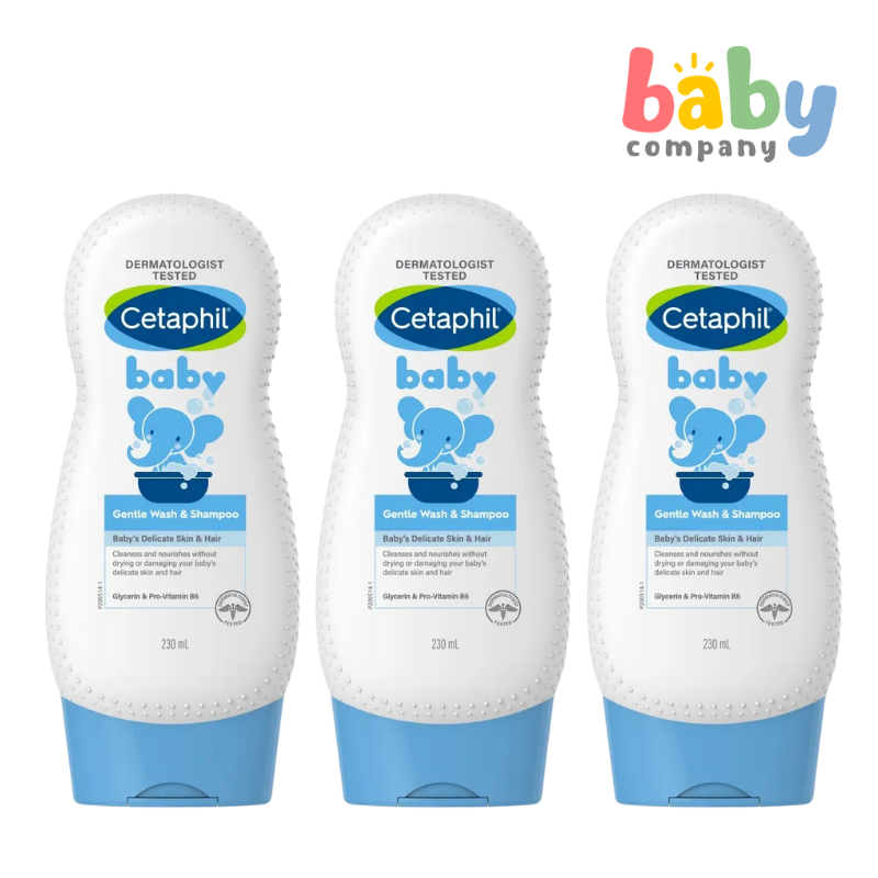 Cetaphil Baby Gentle Wash and Shampoo - Buy 2 Get 1