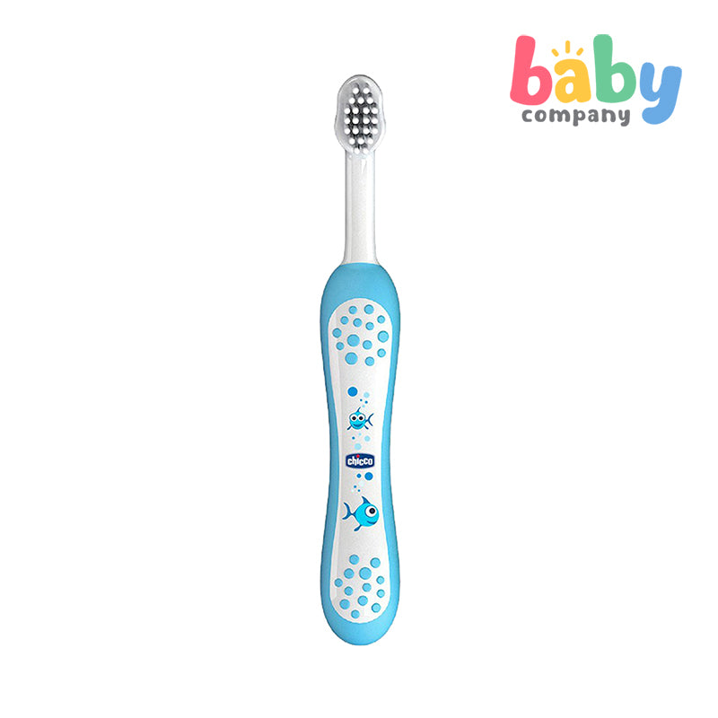 Chicco First Milk Teeth Toothbrush - Light Blue