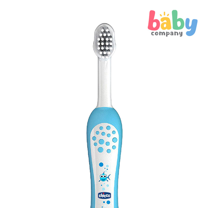 Chicco First Milk Teeth Toothbrush - Light Blue