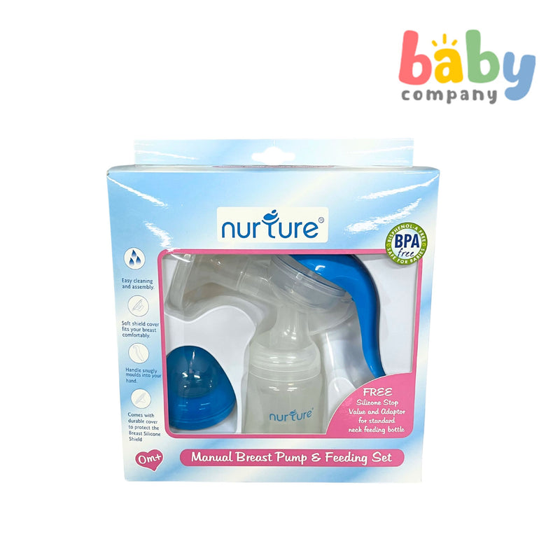 Nurture Manual Breast Pump & Feeding Set