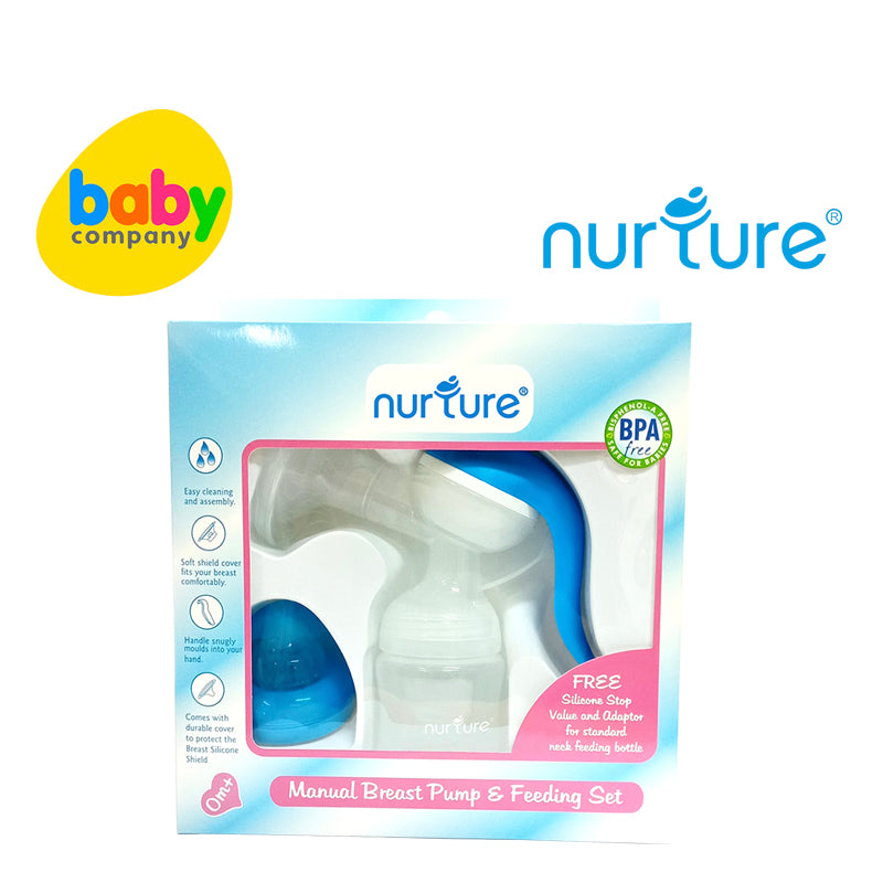 Nurture Manual Breast Pump & Feeding Set