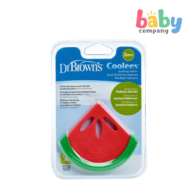 Dr. Brown’s Coolees Teether (Pink and Green)