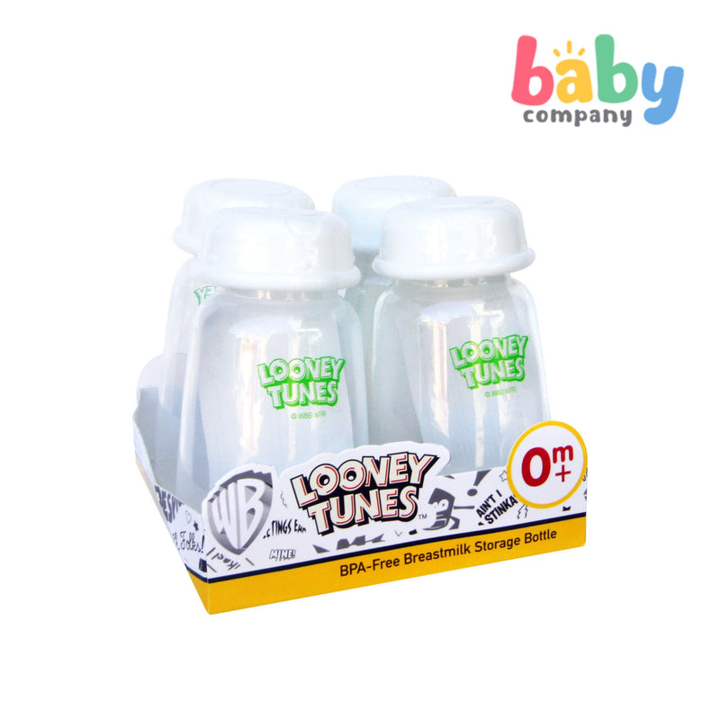 Looney Tunes 4pcs Breastmilk Storage Bottle - 5oz / 160ml